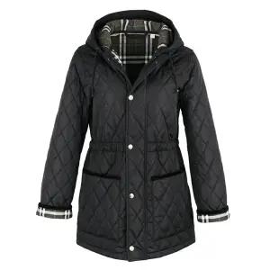 25SS  여성 퀼팅 나일론 파카 8105107 (BLACK)