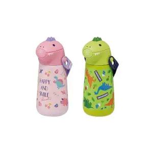 다이노사우루스 해피 다이컷 어깨끈 빨대물병 어린이 공룡 물통