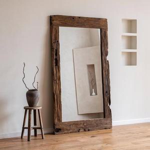 원목 전신 거울 전신거울 고정 벽걸이 받침대 스탠드 대형