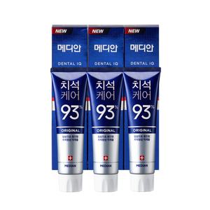 메디안 치석케어 치약 오리지날 120g 3개