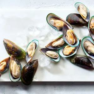 뉴질랜드 그린홍합 M 자숙 800g 반탈각 (초록입홍합)