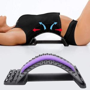 목 척추 허트렌리 스트레칭 보드 기구 마사지