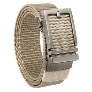 남성용 차오렌 나일론 래칫 벨트 캐주얼 골프 남성 8인치 자동 조절 버클 청바지