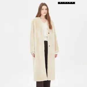 시슬리 노카라 리얼 퍼 무스탕 SAFU32361_BE821715