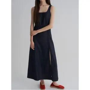 데님 레이어드 원피스  네이비 (325871LP6R)