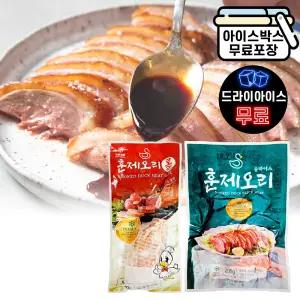 에이치에이유통 삼아 훈제오리 슬라이스 200g 400g (2종) 소포장 훈제 오리롤