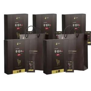 김소영 흑염소 골드 30포 5박스 자연방목 흙염소 효능 황제흑염소육골진액 엑기스