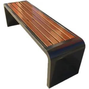 야외 벤치 공원 운동장 관공서 긴 평벤치 정원 철제 의자 펜션 학교 60CM