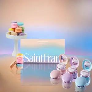 NEW [세인트프랑] 더블유 스킨트리트먼트 피치 팩트 벨에떼 에디션 (누디 팩트 x3)