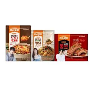 편스토랑 세트1(찬또배기육개장1,들깨시래기찜닭1,불짬뽕등갈비1)