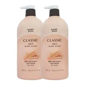 해피바스 정말 순한 바디워시 900g x2
