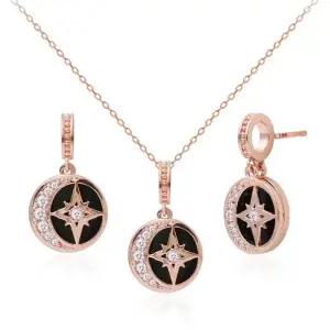 [LF6L42QQ_58]SET 로즈골드귀걸이 목걸이/귀걸이