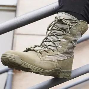 미군 해병대 사막화 전술화 군용 블랙 밀리터 군화