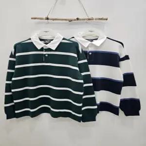 [행텐주니어][모다시흥] 행텐주니어 스트라이프 카라 티셔츠 14530-031-614-31_SH