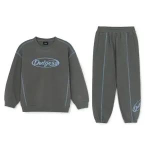 갤러리아 (S2B04)MLB키즈 베이직 컬러 스티치 맨투맨 세트(7AS2B0454-07CGL)