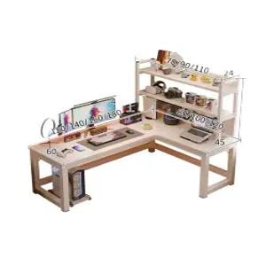 중고등학생 ㄱ자 책상 모서리 컴퓨터 포함 긴 중학생 책상세트 학생 코너 고등학생