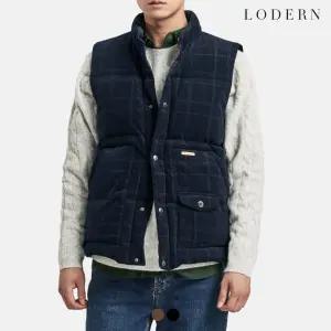 [로던]남) 코듀로이 다운 베스트 (FLRWCVW115P)