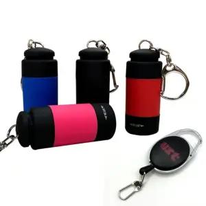 축광 후레쉬 UV플래시 USB 소형 충전식 에기 랜턴 손전등 미니 문어