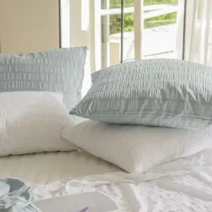 베개커버 2장 세트/50x70 60X40 진드기방지 인테리어 고밀도 누빔