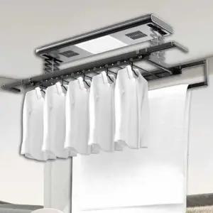 스마트 전동 천장형 베란다 발코니 무선 리모컨 리프트