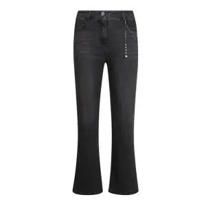 [롯데백화점]씨 메탈진주 고리장식 부츠컷 데님팬츠 SJPKI2219