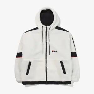 [롯데백화점]휠라 소매 우븐패치 보아 자켓  FS2PLE4104X_OWH