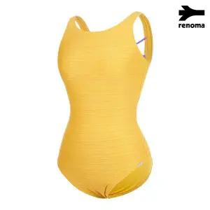 [레노마]여성 U백 스트랩 원피스 수영복 LS2D801_YE_s