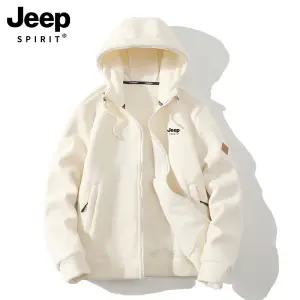JEEP SPIRIT 바람 막이 재킷 여성 가을 겨울 야외 후드집업 재킷