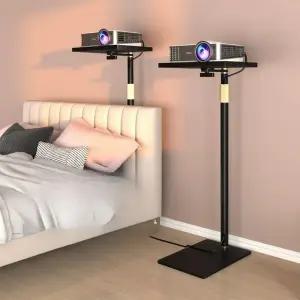 빔프로젝터 거치대 지지대 홈씨네마 브라켓 이동식 벽걸이 천장 침대 천정 프로젝터 벽