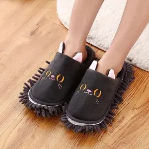 걸레 슬리퍼 걸레 청소 실내화 거실화 바닥