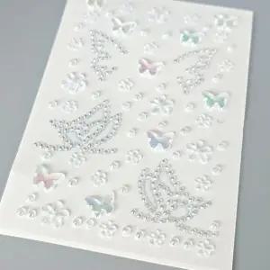 블링블링 페이스 메이크업 큐빅 스티커 큐빅스티커 귀여운스티커 포인트스티커