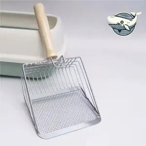 [골드스마일]편리한 이중사용 고양이 화장실 배변 모래삽