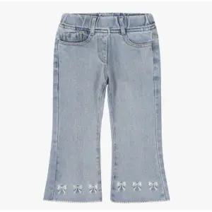 [롯데백화점]치크 리본자수 부츠컷 팬츠 CKTJ25880