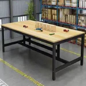 다용도 대형 실습실 1단 물류 작업 공장 다이 재단 공방 목공 창고 테이블 포장 작업대