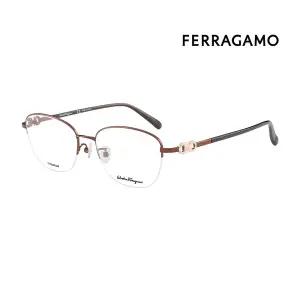 (국내당일출고) 페라가모 명품 안경테 SF2556RA 210 라운드 티타늄 여자 안경