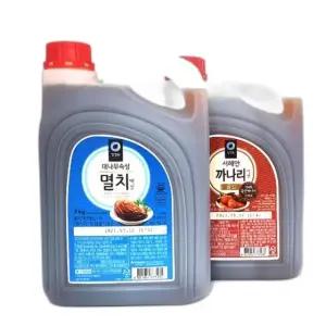 멸치액젓 까나리 식당 김장 업소 국내 3kg (WFJPN7M)