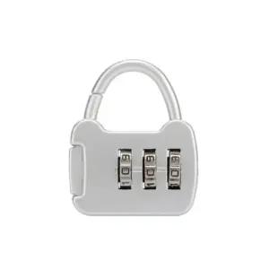 미니 다이얼 자물쇠 실버