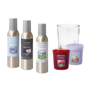 [간편 체험] 양키캔들 보티브 2개 +홀더 +룸 스프레이