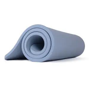 아리프 NBR 요가매트 스탠다드 보관밴드 포함 20mm, 그레이블루