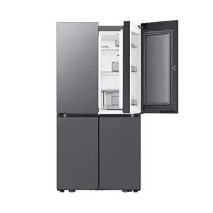 [삼성전자]삼성 2025 BESPOKE AI 4도어 냉장고 902L RM70F90M2D 에센셜다크메탈