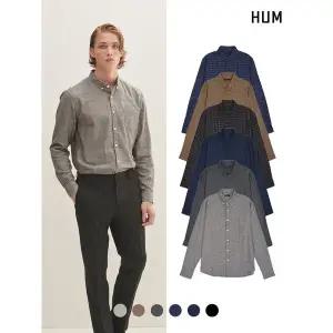 [본사][HUM]남) 플란넬 체크 셔츠(FHOFCSL102P)