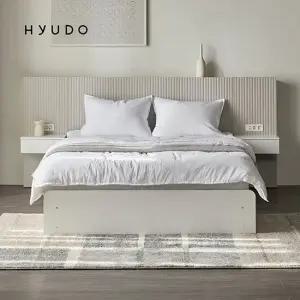 휴도 고요한선유 E0 호텔 템바보드 LED 수납 침대 프레임 라지킹