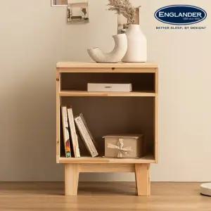 잉글랜더 브루노 삼나무 원목 침실 협탁 B타입