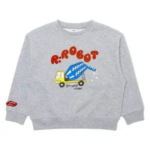 [롯데백화점]알로봇 그래픽 스웨트셔츠 택 1 14AE9-334-03-04