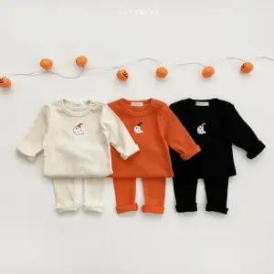 [연투] 오뜨베베 25가을 유령실내복세트 여아 남아 상하복 돌아기옷 유아 키즈 할로윈룩