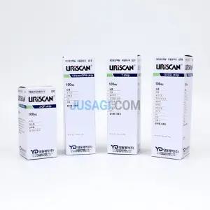 소변검사 스틱 포도당 단백뇨 뇨증 혈뇨 케톤 100p 임상병리과 오줌