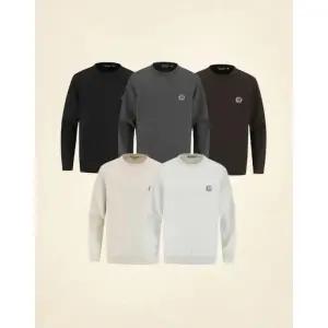 지오지아 남성) 더블니트 그래픽 맨투맨_AEF4TR1102