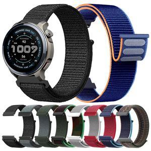 Amazfit BALANCE 2/Active 2/GTS/GTR 용 나일론 스포츠 스트랩 Bip 6 5 UNITY 20 22 통기성 손목 밴드 소프트 팔찌