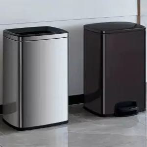 앳지하우스 상업용 스테인 쓰레기통 대용량 호텔 회사 복도 화장실