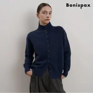 심플 하이넥 버튼업 니트 가디건 (XP3CK012L0)